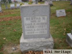 Bertha V. Mickey Geiger