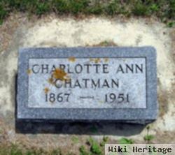 Charlotte Ann "lottie" Maxham Chatman