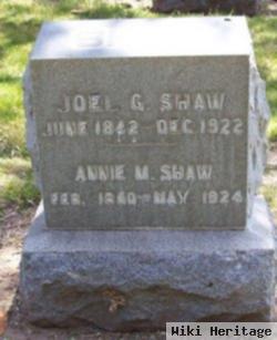 Joel G Shaw