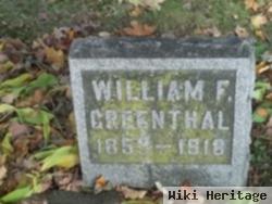 William F Greenthal