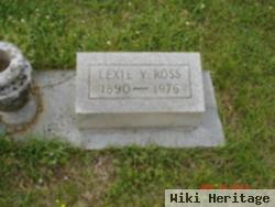 Lexie Y. Ross