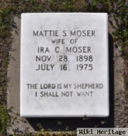 Mattie S Moser