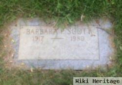 Barbara E Peters Scott