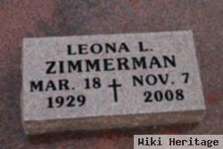 Leona L Franklin Zimmerman