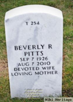 Beverly R Pitts