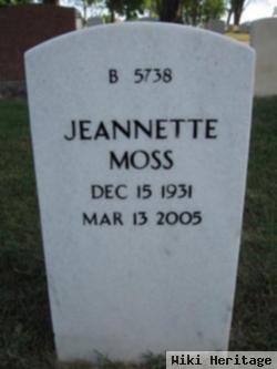 Jeanette Moss