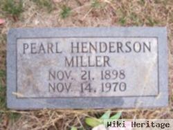 Pearl Henderson Miller