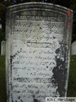 Mary Ann Hucker