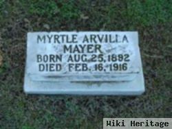 Myrtle Arvilla Mayer