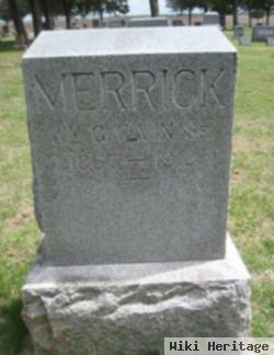 William Calvin Merrick, Sr