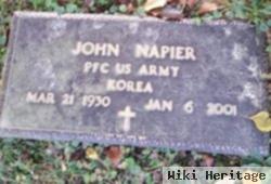 Pfc John Napier, Jr