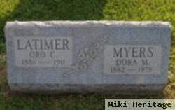 Dora May Zehner Myers