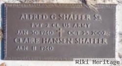 Alfred G. Shaffer, Sr