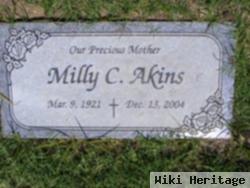 Millicent Clella "milly" Packard Akins