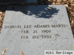 Donnie Lee Adams Martin