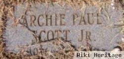 Archie Paul Scott, Jr