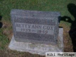 Betty Ann Cox