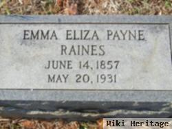 Emma Eliza Payne Raines