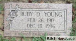 Ruby D Young