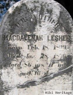 Magdalena Martha Shank Lesher