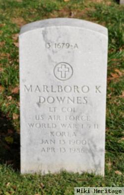 Ltc Marlboro K Downes