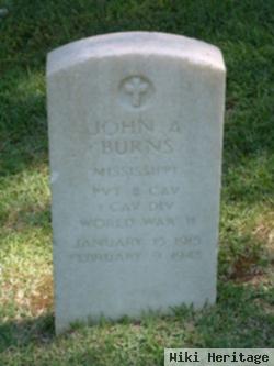 Pvt John A. Burns