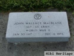 John Wallace Macblane