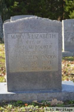 Mary Elizabeth Lyndon Crabtree Booker