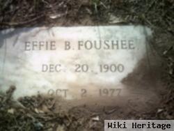 Effie B Foushee