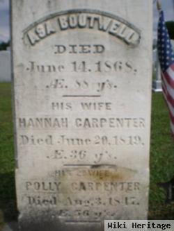 Hannah Carpenter Boutwell