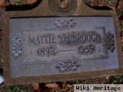 Mattie Bertha Yarbrough