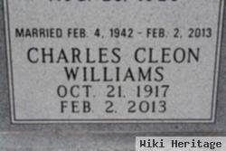 Charles Cleon Williams