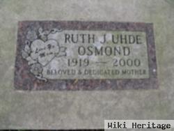 Ruth J Uhde Osmond