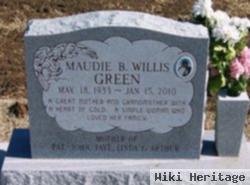 Maudie B Willis Green