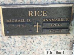 Annmarie P Rice