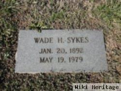 Wade H. Sykes