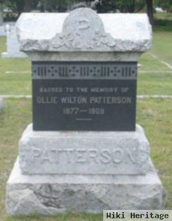 Ollie Wilton Patterson