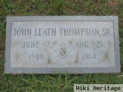 John Leath Thompson, Sr