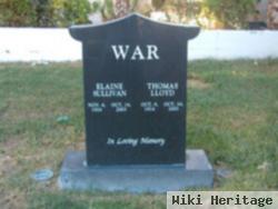 Elaine Sullivan War