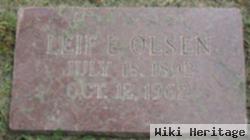 Leif Erickson Olsen, Sr