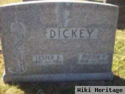 Minnie A. Dickey