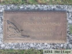 John Henry York