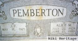 Alice M Pemberton