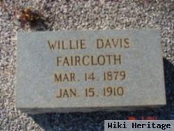 Willie Davis Faircloth