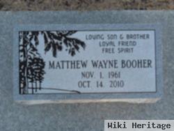 Matthew Wayne Booher