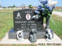 Gregory Lenn "greg" Cook