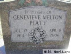 Genevieve F Melton Piatt