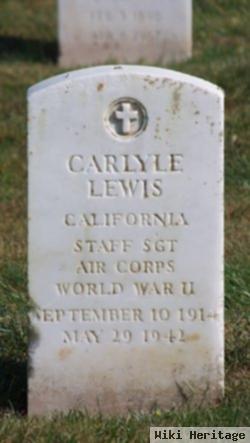 Ssgt Carlyle Lewis