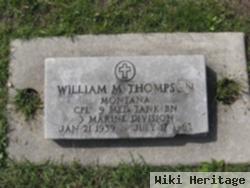 William M Thompson