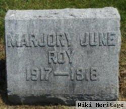 Marjory June Roy